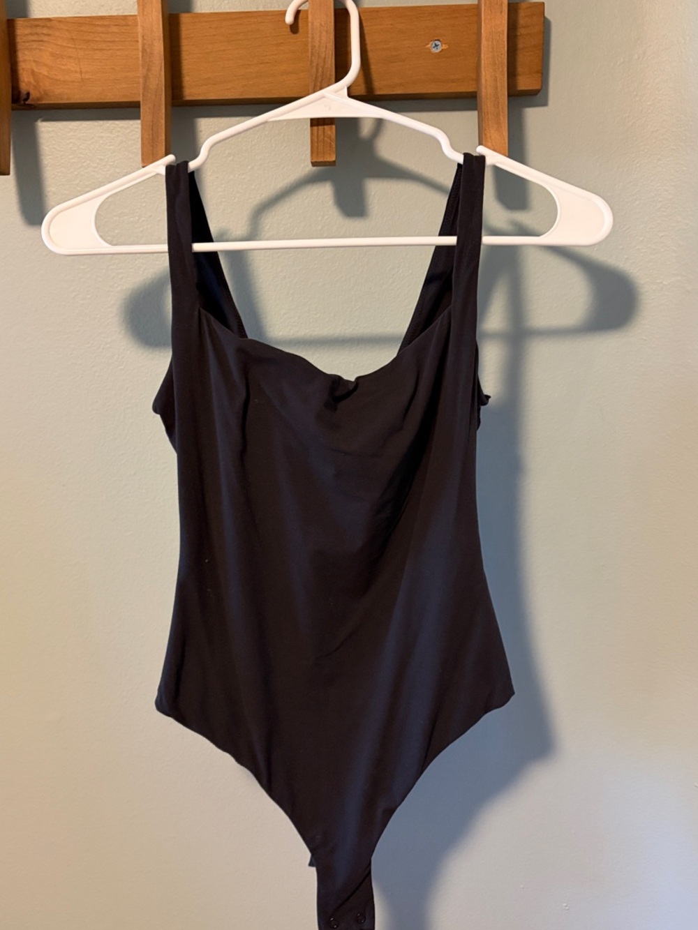 SKIMS Black Kids One-Piece Bodysuit